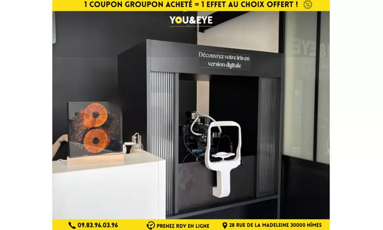 Vos yeux, une œuvre d'art : capturez l'essence de votre iris