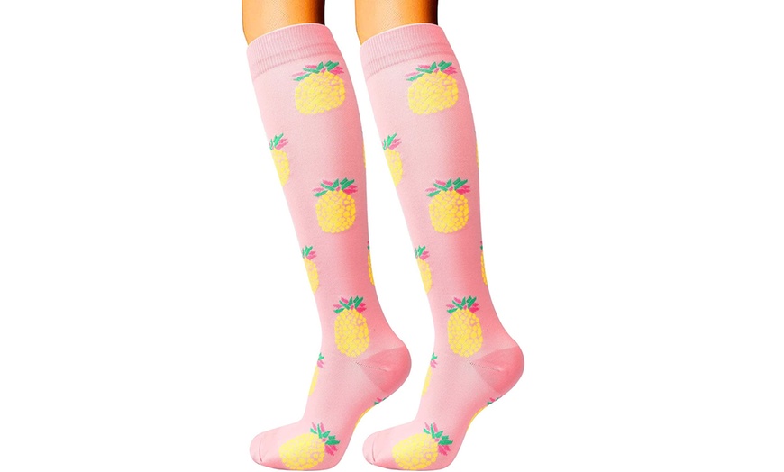 Image 2: 1x, 2x oder 3x Damen-Kompressionssocken