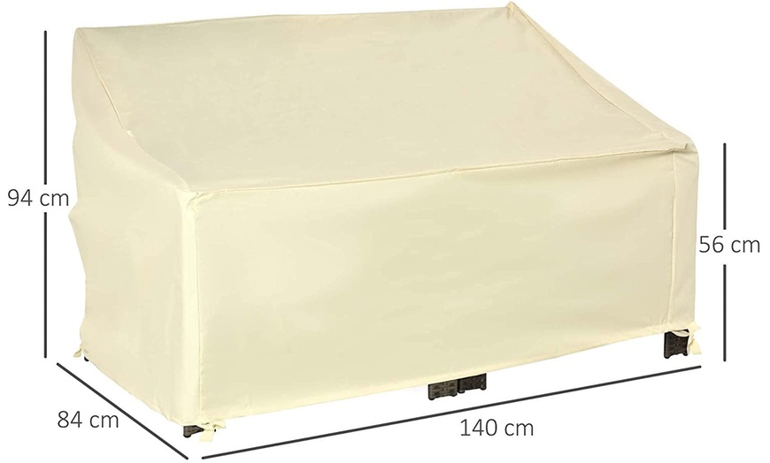 Image 18: Outsunny Outdoor Waterproof Furniture Covers