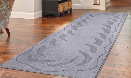 Smart Living Unisex Black Ovalack Machine Washable Non Slip Door Entrance Mats: 40X60cm