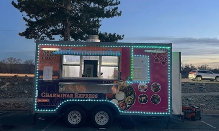 $25 To Spend on Food and Drink - Charminar Express Indian Food Truck