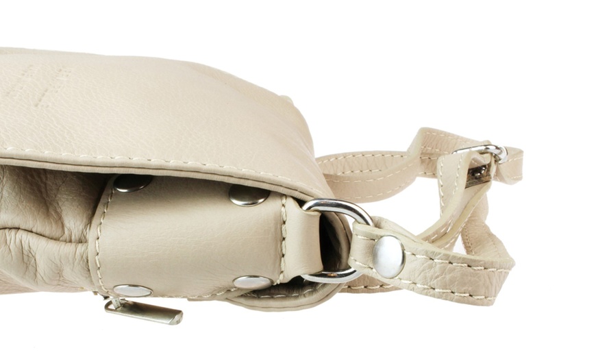 Image 3: Laura Leather Shoulder Bag