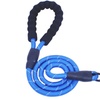 Image 10: 5 FT Dog Leash Reflective Nylon Rope Pet Running Tracking Leashes