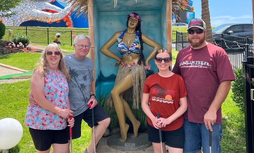 Image 7: Island-Themed 18-Hole Mini Golf at Native Hut