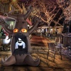 Image 1: HomCom Halloween Inflatable Tree with LED Lights