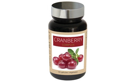 1, 2, ou 3 packs de 60 gélules de Cranberry Complex, pour le confort urinaire de la femme