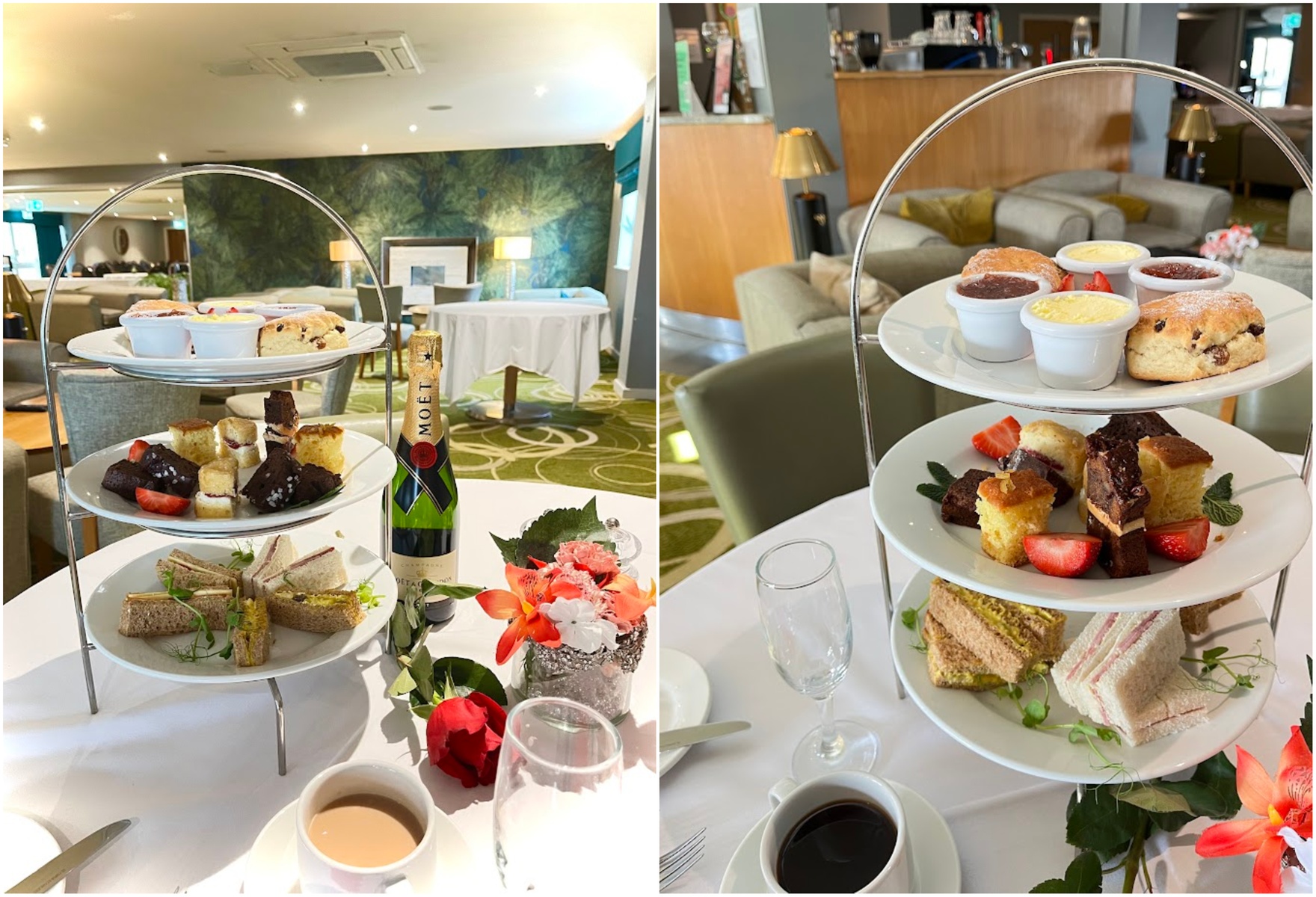 Relax with Traditional Afternoon Tea for Two or Four in a Scenic Place