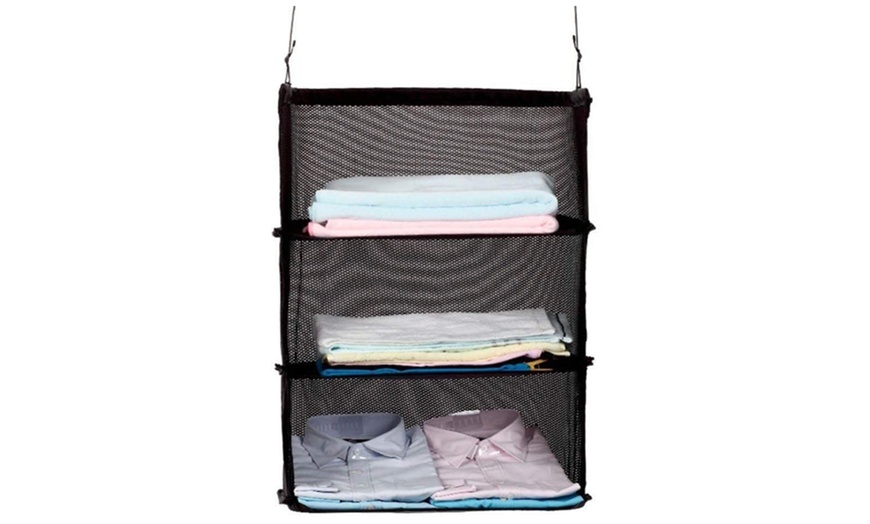 Image 9: Hanging Travel Suitcase Organiser