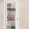 Image 12: 1-2 Pack 24 Wide Pockets Over the Door Shoe Organizer Hanging Shoe Holder