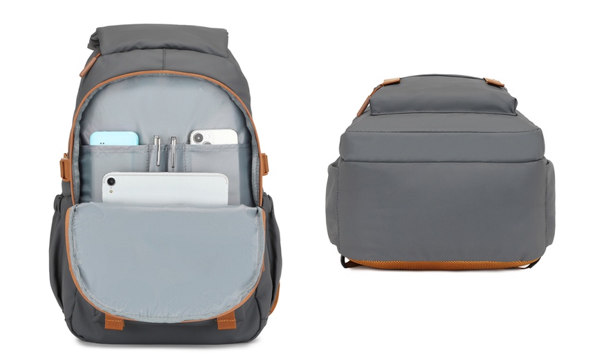 Image 10:  Mochila urbana impermeable con revestimiento 