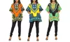 Women's One Size Dashiki Top with Front Pockets