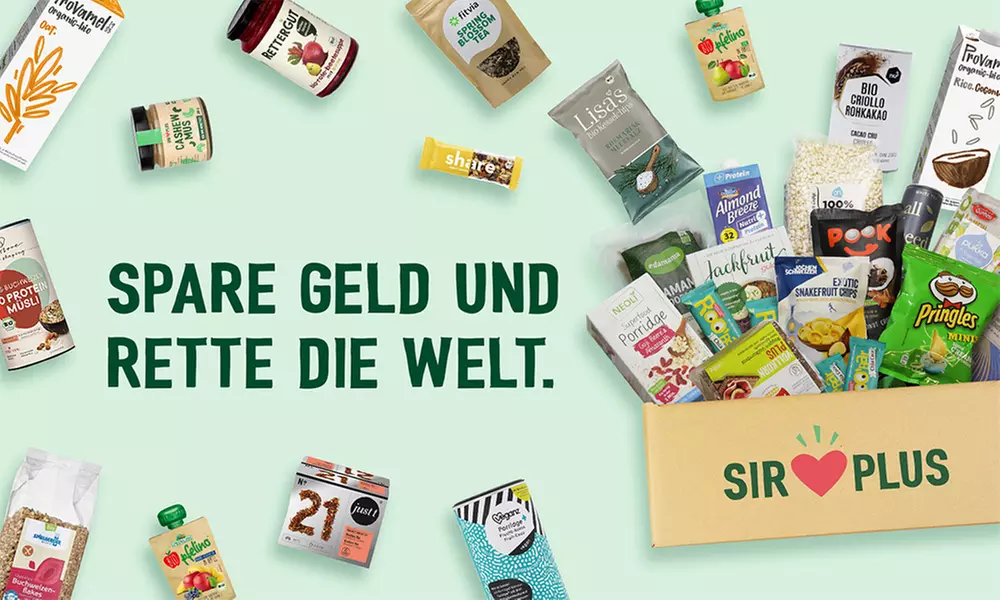 Wertgutschein über bis zu 39 € anrechenbar auf gerettete Lebensmittel im Online-Shop SIRPLUS - Primary Image
