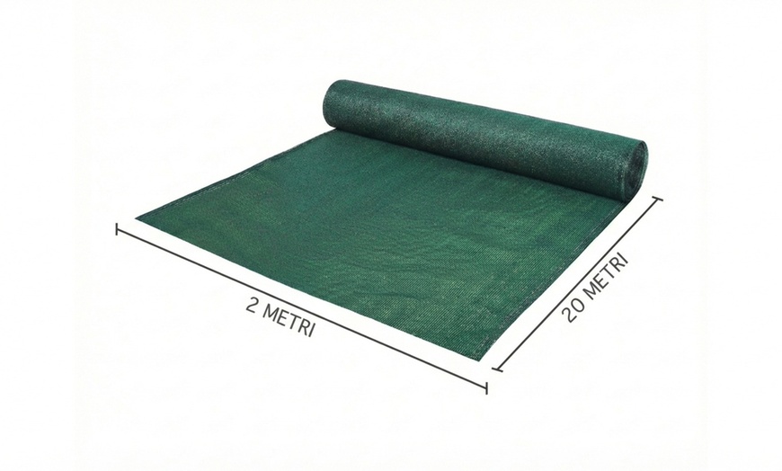 Image 14: Brise-vue et filet d'ombrage en rouleau