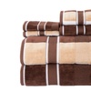 Image 7: Lavish Home 100% Cotton Oakville Velour Towel Set (6-Piece)