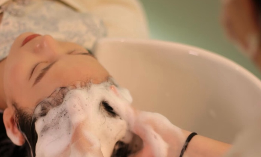 Image 2: Classic Head Spa Treatment with Hair Mask & Scalp Scrub Enhancements