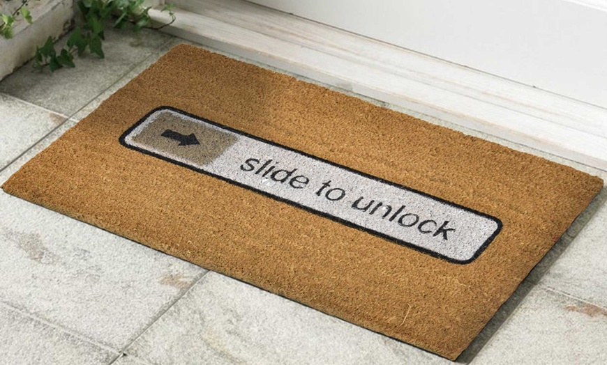 Image 5: Heavy-Duty Coir Doormat