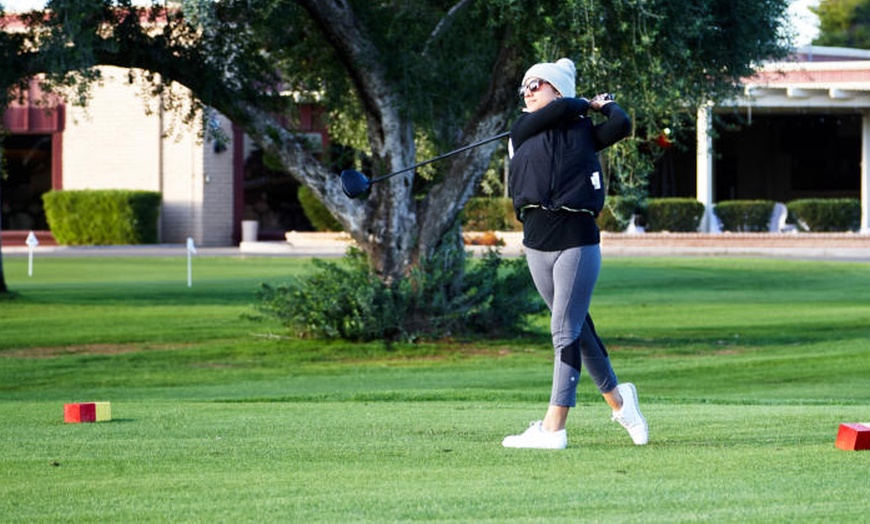 Image 1: Experience Pro-Led Golf Sessions with Private or Group Golf Lessons