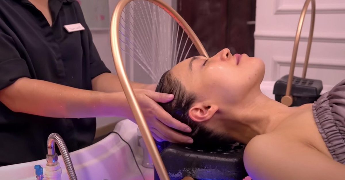 Ritual sensorial con head spa, bebida y bombones en Madrid