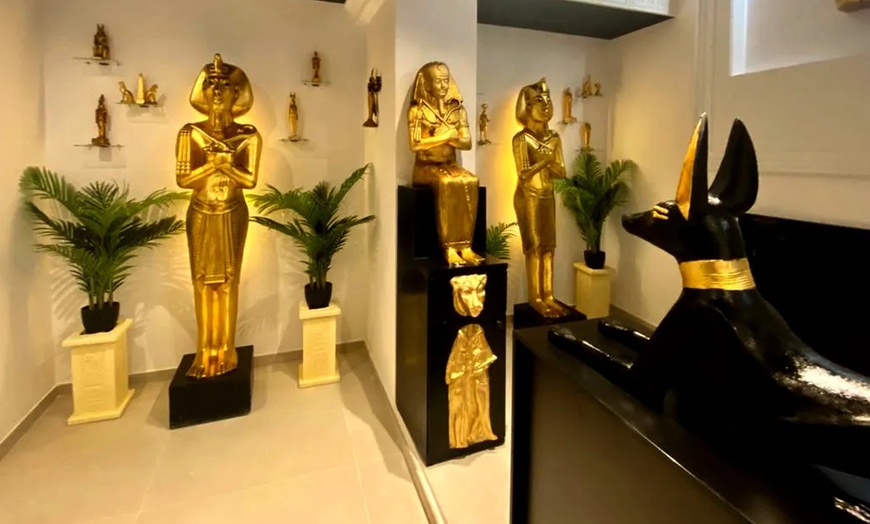 Image 4: Masaje egipcio de 60 minutos para 2 personas en cabina doble con té