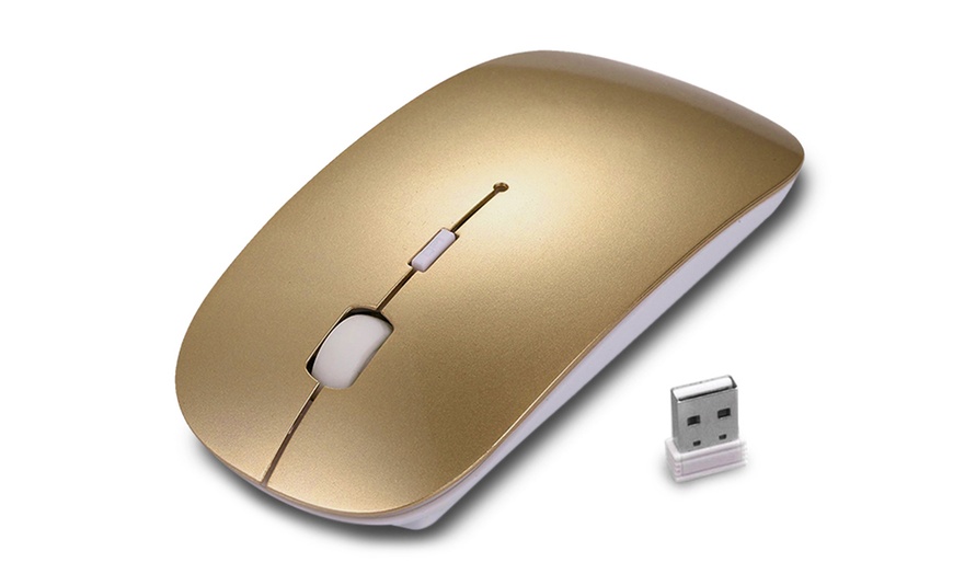 Image 7: Coloured Wireless Mouse