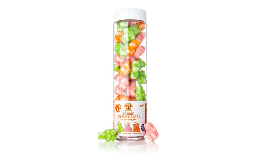 Image 6: Fat-Free Sweet Sorbet CBD Gummy Bears (250mg-3000mg) from Kangaroo CBD