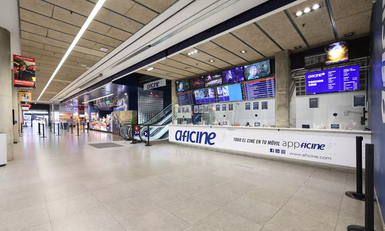 Combo de cine: una entrada para Aficine con palomitas pequeñas