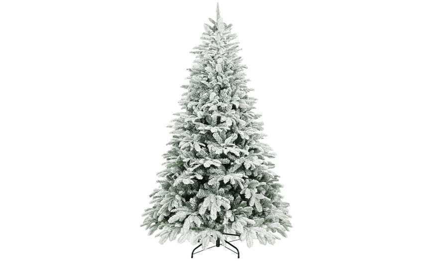 Image 6: HomCom Artificial Christmas Tree - 6ft or 7ft