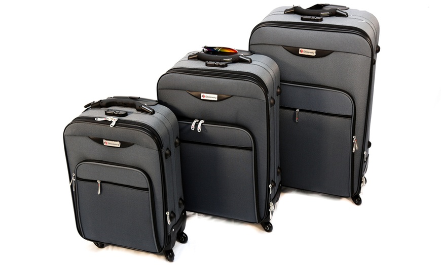 Image 87: Discovery Three-Piece Luggage