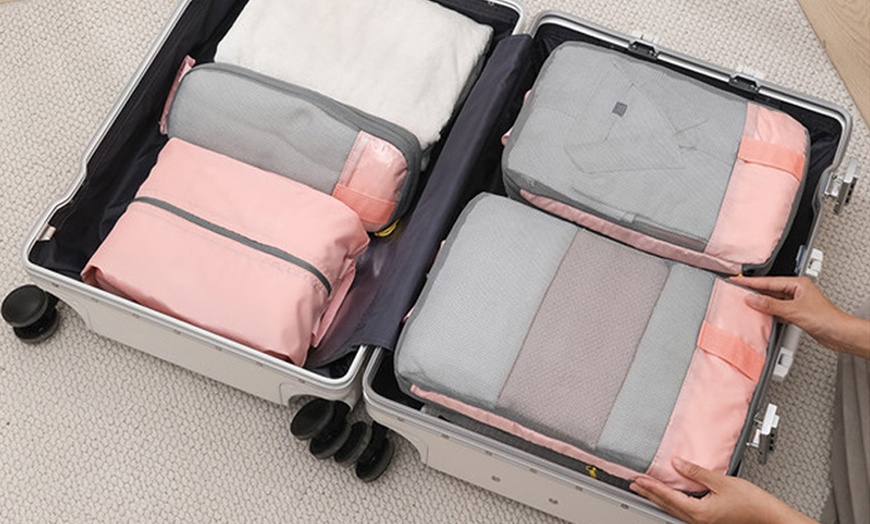 Image 3: 3-Piece Compression Packing Storage Bag Set