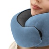 Image 14: Memory Foam Neck-Support Travel Pillow
