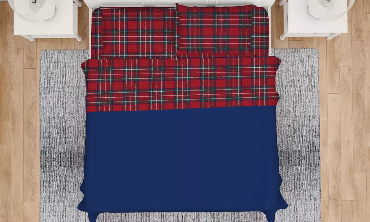 Completo di lenzuola in flanella