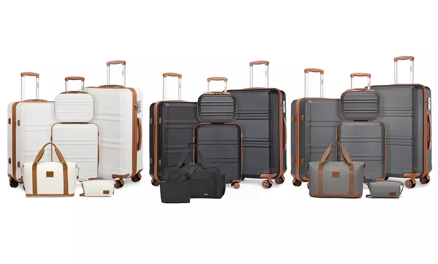 Image 1: KONO ABS Coffret de valises rigides (6 pièces)