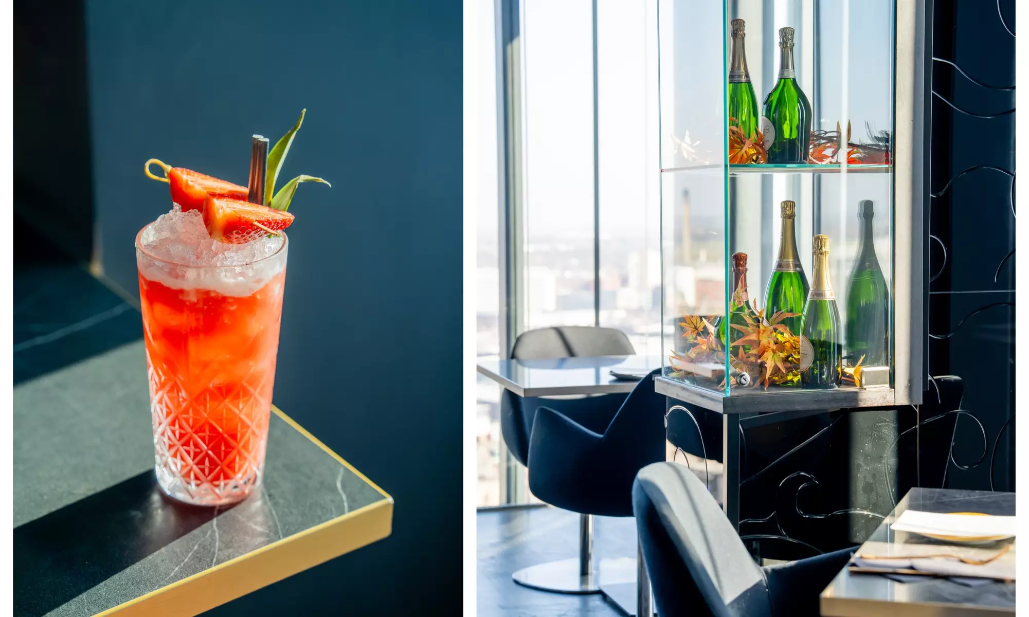 2-Course Dining & Cocktails for 2–4 People with Live Music at 3Sixty