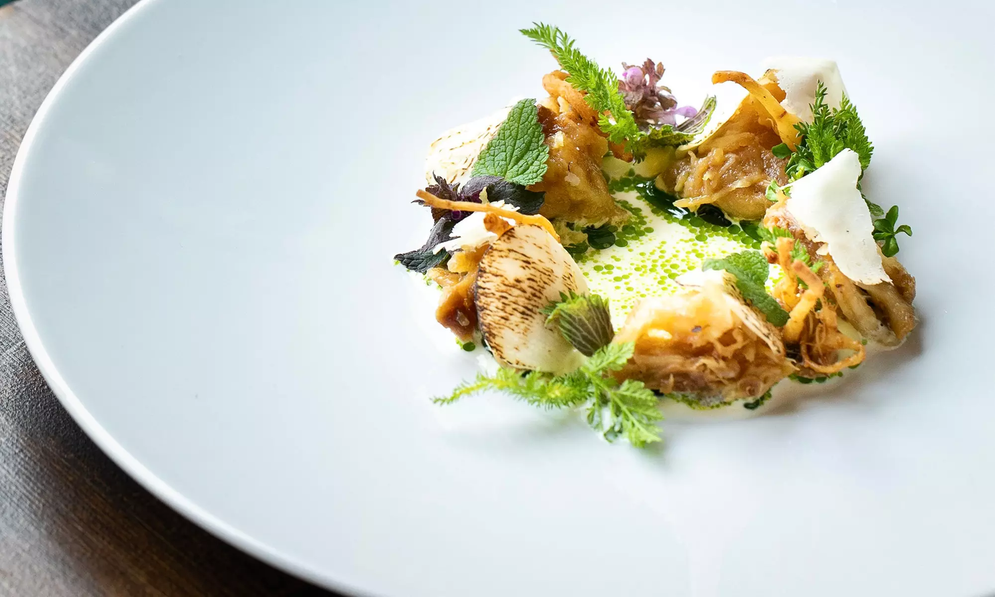 Entdecke den kulinarischen Himmel: 6-Gänge-Menü im Michelin-Restaurant