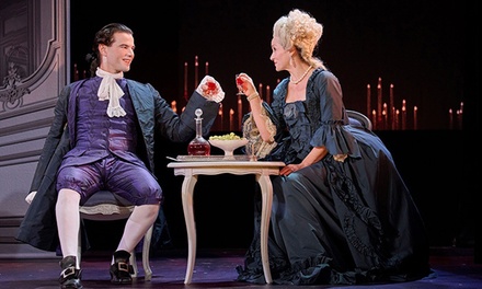 Le vendredi 19 décembre à 20h30 : place pour "Les liaisons dangereuses" - Espace Fallet à Crosne