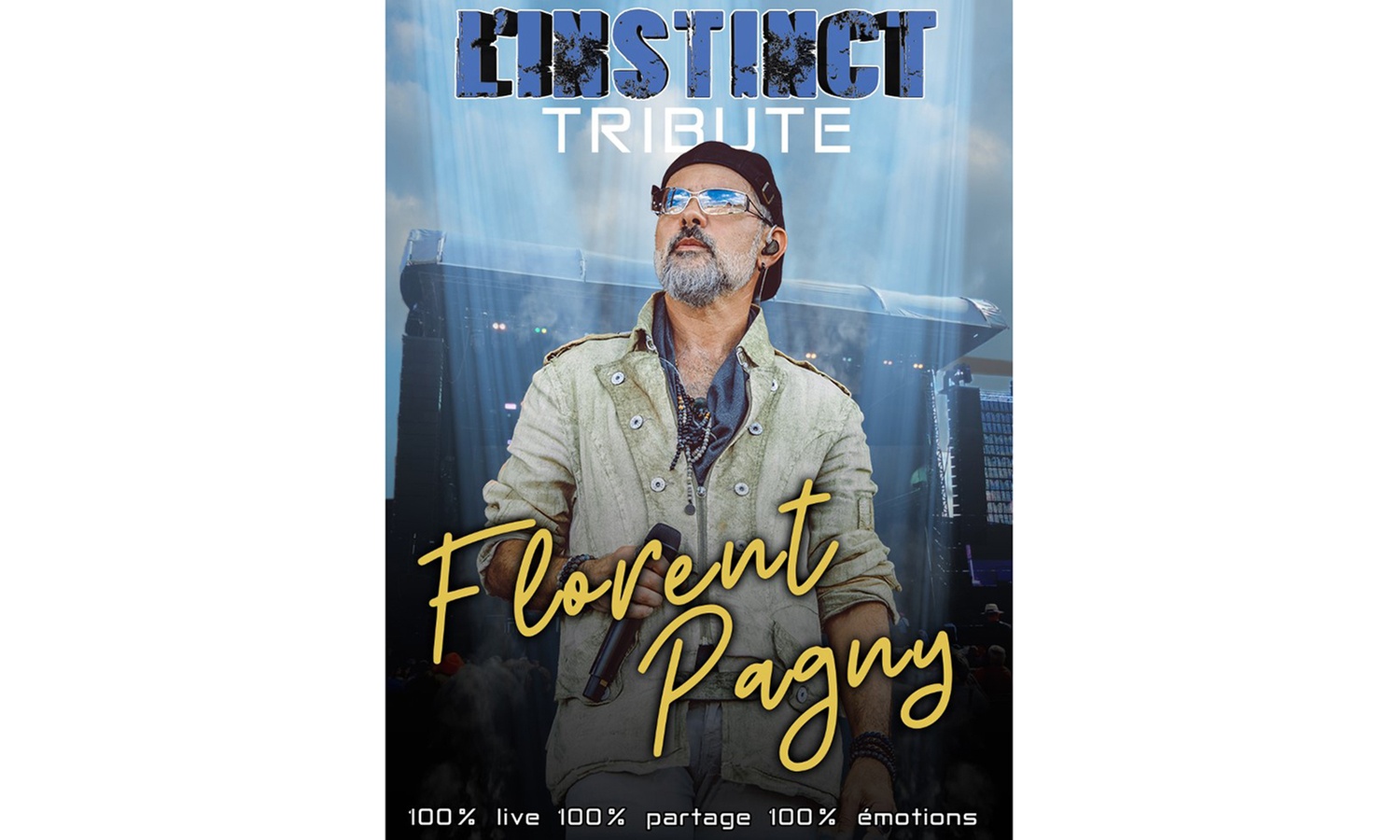Tribute Florent Pagny : vivez l'intensité d'un concert 100 % live