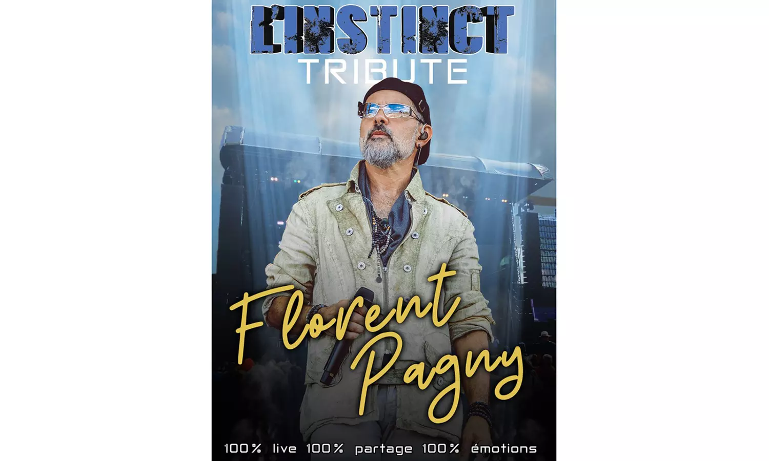Tribute Florent Pagny : vivez l'intensité d'un concert 100 % live