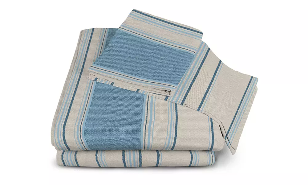 Completo lenzuola in flanella stampata