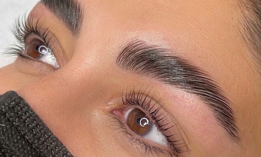 Image 2: Effortless Lifted & Defined Brows with Lamination & Tinting