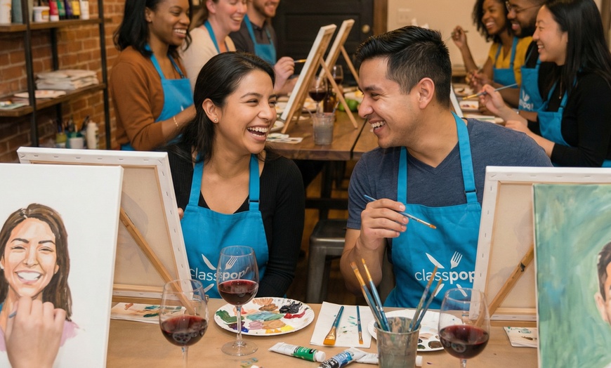 Image 4: Valentine’s Day Experiences | Sushi, Pasta Making, Paint & Sip & More