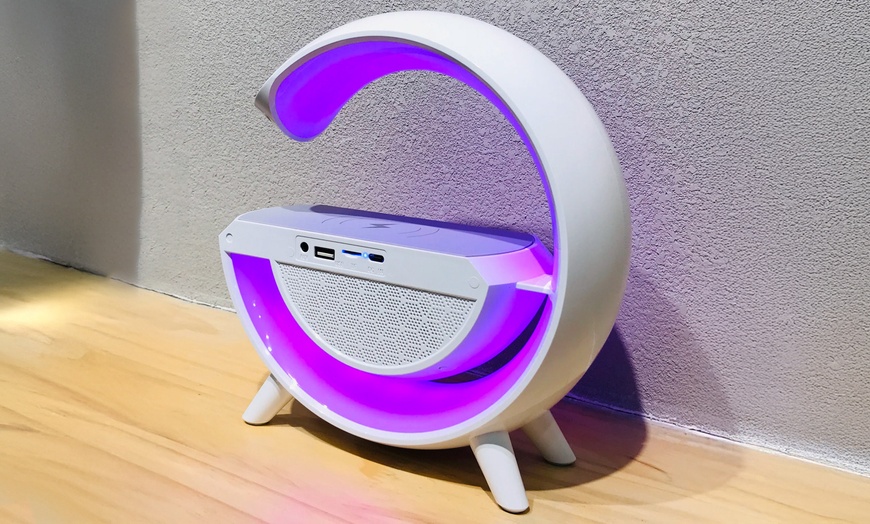 Image 4: Lampada a ricarica wireless 