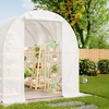 Image 11: Outdoor Walk-in Tunnel Steel Greenhouse with PE Cover