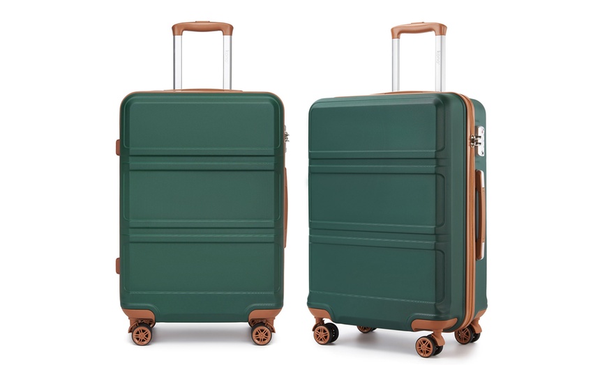 Image 23: Travel Suitcase with 360° Spinner Wheels and TSA Locks