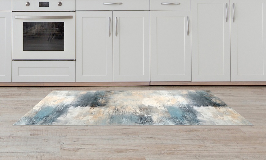 Image 30: Alfombra larga estampada de PVC con impresión digital