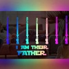 Image 16: Custom LED Name Mirror from Justyling