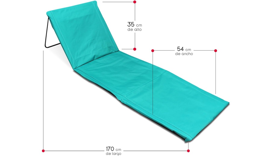 Image 4: Opvouwbaar strandmatras