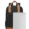 Image 11: Kono Casual Contemporary Backpack w/ Laptop Sleeve Daypack School Bag