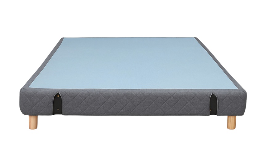 Image 6: Base letto imbottita con tessuto accoppiato a schiuma, Sampur