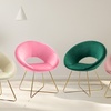 Image 1: Fauteuil rond en velours