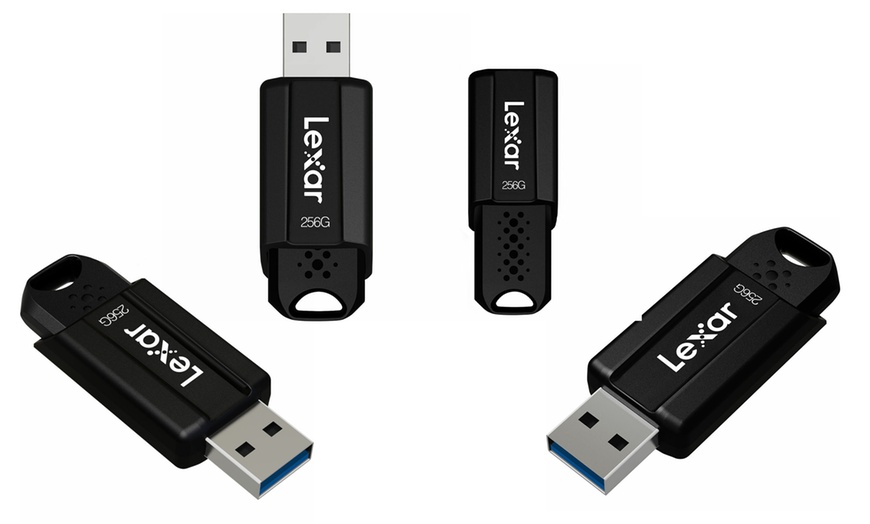 Image 2: Lexar JumpDrive S80 USB 3.1 Flash Drive or MicroSDXC Memory Card